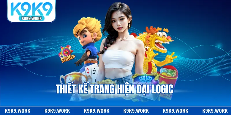 Thiết kế trang hiện đại logic